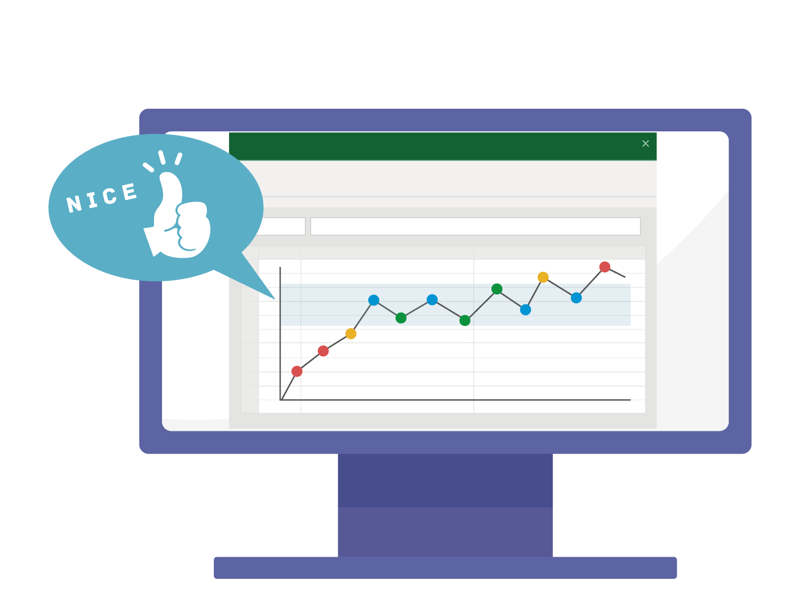 良品の温度範囲を分析し閾値を把握しましょう。